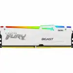 ОЗУ Kingston FURY Beast White RGB KF556C40BWA-32 (DIMM, DDR5, 32 Гб, 5600 МГц)