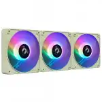 Охлаждение Thermaltake CT120 EX Reverse ARGB Sync Matcha Green CL-F198-PL12MG-A (Для системного блока)