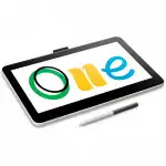 Графический планшет Wacom One 13 Touch pen display DTH134W0B (4096, Цветной дисплей)