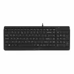 Клавиатура A4Tech FK15-2M-BLACK (Проводная, USB)