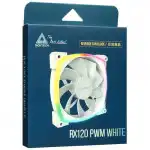 Охлаждение Montech AX120 ARGB 120х120x25 белый AX120 PWM WHITE (Для системного блока)