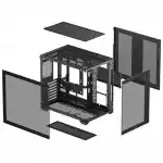 Корпус Deepcool CG530 черный R-CG530-BKNDA0-G-1 (Игровые, Midi-Tower)