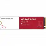 Внутренний жесткий диск Western Digital SSD Red SN700 NVMe for NAS WDS200T1R0C (SSD (твердотельные), 2 ТБ, M.2, PCIe)