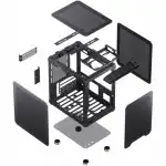 Корпус Jonsbo C6-ITX Black (Игровые, Mini-Tower)