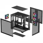 Корпус Deepcool CG530 4F Черный R-CG530-BKADA4-G-1 (Игровые, Midi-Tower)