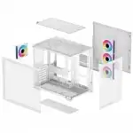 Корпус Deepcool CG530 4F WH R-CG530-WHADA4-G-1 (Игровые, Midi-Tower)