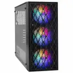 Корпус ExeGate EVO-8243-EVO800 Черный EX296075RUS (Игровые, Midi-Tower)
