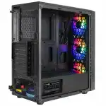 Корпус ExeGate EVO-8243-EVO800 Черный EX296075RUS (Игровые, Midi-Tower)