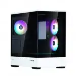 Корпус Zalman P30 BLACK/WHITE P30 BW (Игровые, Mini-Tower)