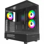 Корпус Montech XR Black XR BL (Игровые, Midi-Tower)