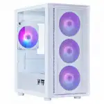 Корпус HAFF Flash MATX White (Игровые, Mini-Tower)
