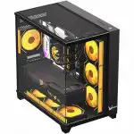 Корпус Formula Crystal Z9 Floe Black CRYSTAL Z9 FLOE B (Игровые, Midi-Tower)