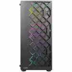 Корпус AZZA  Spectra Black CSAZ-280B SPECTRA (Игровые, Midi-Tower)