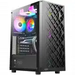 Корпус AZZA  Spectra Black CSAZ-280B SPECTRA (Игровые, Midi-Tower)