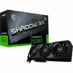 Видеокарта MSI NVIDIA GeForce RTX 5080 OC 16Gb GeForce RTX 5080 16G SHADOW 3X OC (16 ГБ)