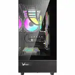 Корпус Formula Crystal Z8 Cosmic Black CRYSTAL Z8 B COS (Игровые, Midi-Tower)