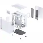 Корпус Jonsbo TK-2 White (Игровые, Midi-Tower)