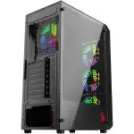 Корпус Bloody BD-CC114F Black BD-CC114F-BK (Игровые, Midi-Tower)