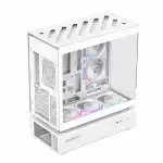 Корпус GameMax N80 WH White 12118000002 (Игровые, Midi-Tower)