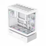 Корпус GameMax N80 WH White 12118000002 (Игровые, Midi-Tower)