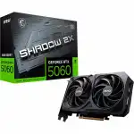 Видеокарта MSI GeForce RTX 5060 8G SHADOW 2X OC (8 ГБ)