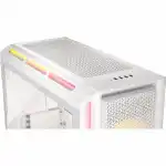 Корпус Corsair iCUE Link 5000T LX RGB White CC-9011299-WW (Игровые, Midi-Tower)