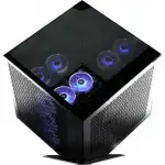 Корпус AZZA  CUBE PLUS Black CSAZ-1002 CUBE+ (Игровые, Midi-Tower)