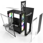 Корпус Montech AIR 1000 PREMIUM BLACK (Игровые, Midi-Tower)