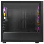 Корпус Montech XR WOOD BLACK (Игровые, Midi-Tower)