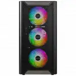 Корпус Montech XR WOOD BLACK (Игровые, Midi-Tower)