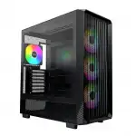 Корпус Montech X5 BLACK (Игровые, Midi-Tower)