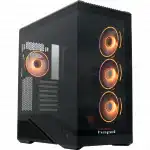 Корпус HSPD F711-TGBK-ARGB Black F711-TGBK- ARGB (Игровые, Midi-Tower)