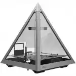Корпус AZZA  Pyramid L Black/Silver CSAZ-804L PYRAMID (Игровые, Full-Tower)