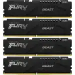ОЗУ Kingston Fury Beast KF556C40BBK4-64 (DIMM, DDR5, 64 Гб (4 х 16 Гб), 5600 МГц)
