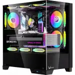 Корпус Formula Crystal Z1M Plus FR Black CRYSTAL Z1M + FR (Игровые, Mini-Tower)