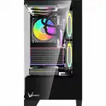 Корпус Formula Crystal Z1M Plus FR Black CRYSTAL Z1M + FR (Игровые, Mini-Tower)