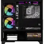 Корпус Formula Crystal Z1M Plus FR Black CRYSTAL Z1M + FR (Игровые, Mini-Tower)