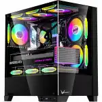 Корпус Formula Crystal Z1M Plus FR Black CRYSTAL Z1M + FR (Игровые, Mini-Tower)