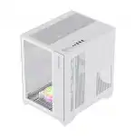 Корпус GameMax Infinity Mini 7 ARGB Fans + Controller White 9101-0000R00190 (Игровые, Mini-Tower)