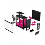 Корпус FRACTAL DESIGN Pop Air RGB Magenta TG Clear Tint FD-C-POR1A-03 (Игровые, Midi-Tower)