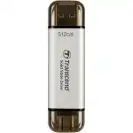 Внешний жесткий диск Transcend ESD310S Silver TS512GESD310S (512 Гб)