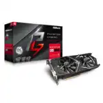 Видеокарта ASRock Phantom Gaming X Radeon RX580 OC PHANTOM GXR RX580 8G (8 ГБ)