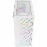 Корпус AZZA  Spectra White CSAZ-280W SPECTRA (Игровые, Midi-Tower)