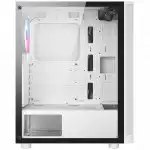 Корпус AZZA  Spectra White CSAZ-280W SPECTRA (Игровые, Midi-Tower)