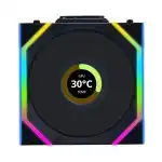 Охлаждение Lian Li UNI FAN SL WIRELESS LCD G99.12RSLLCD1W1B.00 (Для системного блока)