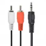 Кабель интерфейсный Cablexpert переходник со штекера 3.5 мм на штекеры RCA CCA-458/0.2 (MINI JACK 3.5 (output) - RCA x2)