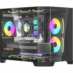 Корпус Formula Crystal Z6M Floe Black CRYSTAL Z6M FLOE (Игровые, Midi-Tower)