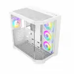Корпус GameMax Hype-A WH White 14100902945 (Игровые, Midi-Tower)