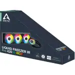 Охлаждение ARCTIC Cooling Liquid Freezer III Pro 420 ARGB Black ACFRE00181A (Для процессора)