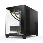 Корпус Huntkey S960 StormX Black H_S960_SX_B (Игровые, Mini-Tower)